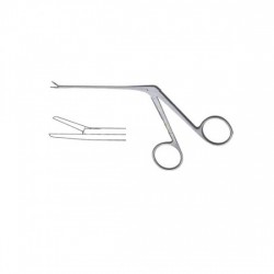 Micro Ear Forceps Stainless Steel Smooth jaw 4mm - Hartman Micro Alligator Forceps